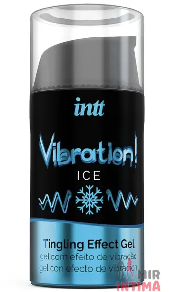 Охлаждающий жидкий вибратор унисекс Intt Vibration Ice, 15 мл - 1