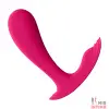 Женские-вибротрусики-Смарт-вибратор Satisfyer Top Secret Pink, 10х3см - 3