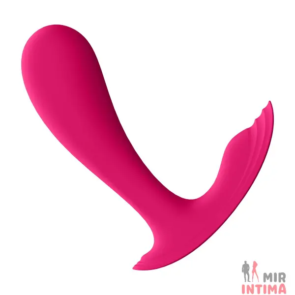 Женские-вибротрусики-Смарт-вибратор Satisfyer Top Secret Pink, 10х3см - 3