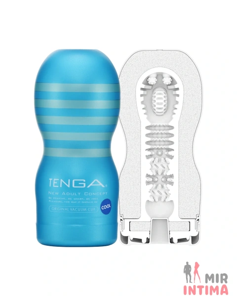 Мастурбатор Tenga Deep Throat Cup Cool Edition, 18Х7,5 см - 2