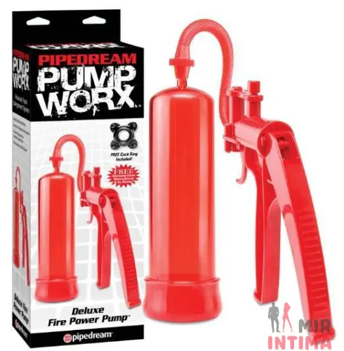 Вакуумная помпа для пениса Pw Deluxe Fire
