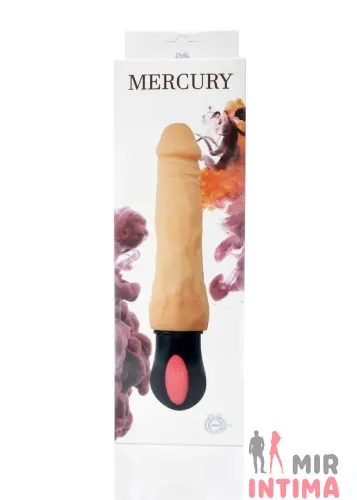 Реалистичный-женский-вибратор-Гибкий вибратор MERCURY