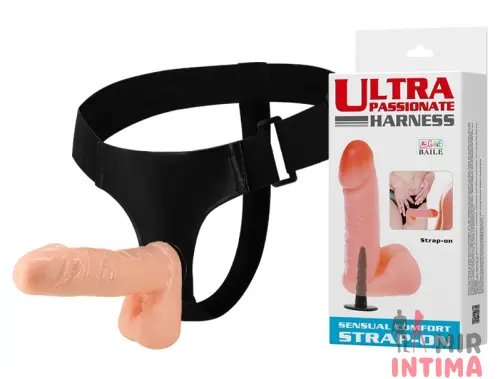 Страпон - фаллоимитатор Ultra passionate Harness Strap-on Страпон - фаллоимитатор Ultra passionate Harness Strap-on