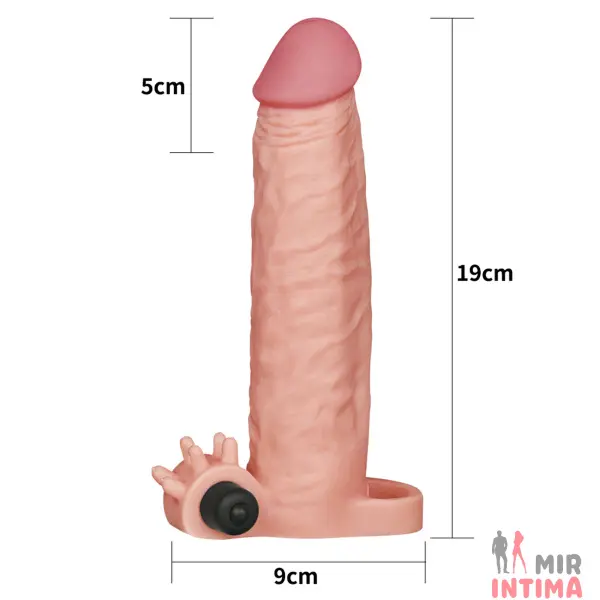 Насадка Vibrating Pleasure X-tender - 1 Насадка Vibrating Pleasure X-tender - 1