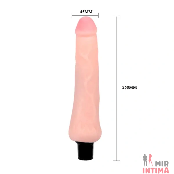 Реалистичный-женский-вибратор-Реалистичный вибратор "The Realistic Cock", 25х4,5см - 4