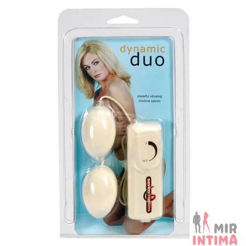 Виброяйца Dynamic Duo Spheres, 5x3 см Виброяйца Dynamic Duo Spheres, 5x3 см