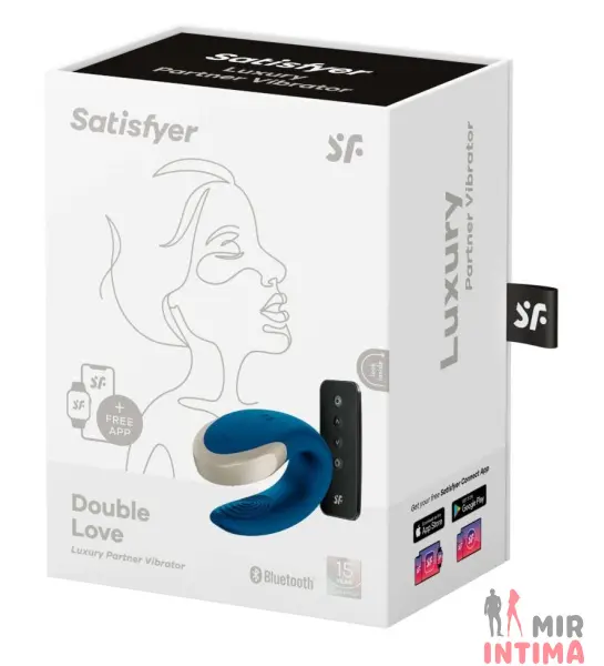 Вибратор для пар Satisfyer Double Love - 9 Вибратор для пар Satisfyer Double Love - 9