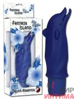 Классический-женский-вибратор-Вибратор Fantasy Island Delfin, 13X3,5 см