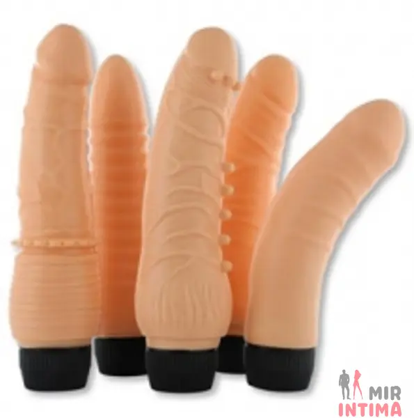 Реалистичный-женский-вибратор-Реалистичный вибратор Fantasy Flesh, 17X3,5 см - 3