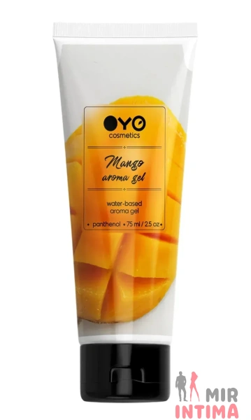 Универсальный ароматизированный увлажняюший гель-лубрикант OYO - Mango aroma gel, 75 ml