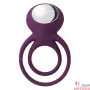Эрекционное виброкольцо Tammy Vibrating Ring Violet 8х4.8 см - 2