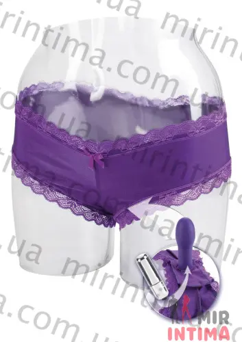 Трусики с вибро Self Pleasurizer Purple