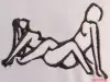 Дизайнерская подушка Kamasutra Positions, 45x35 см - 2