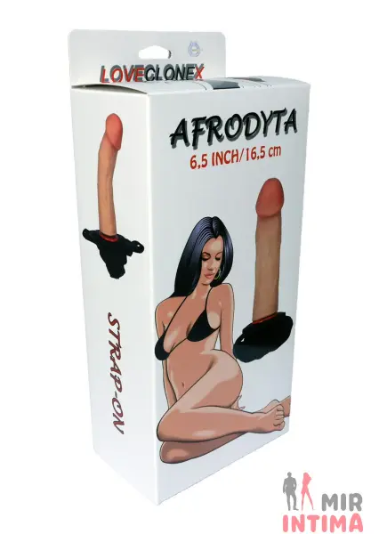 Страпон для женщин AFRODYTA, 16.5х3.5 см - 4 Страпон для женщин AFRODYTA, 16.5х3.5 см - 4