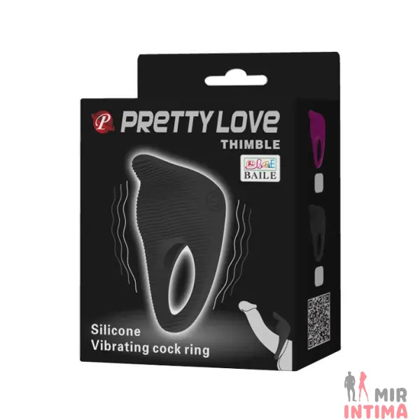 Эрекционное кольцо серии Pretty Love THIMBLE, силикон - 8
