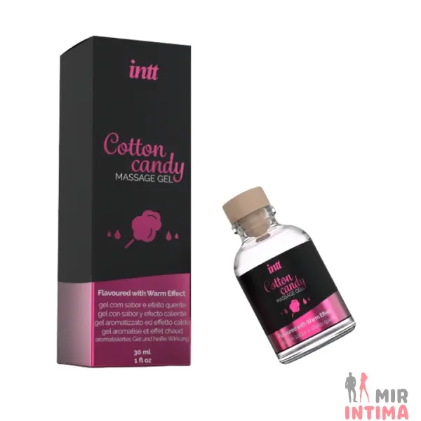 Intt Cotton Candy Gel - массажный гель, вкус сладкой ваты. - 2 Intt Cotton Candy Gel - массажный гель, вкус сладкой ваты. - 2