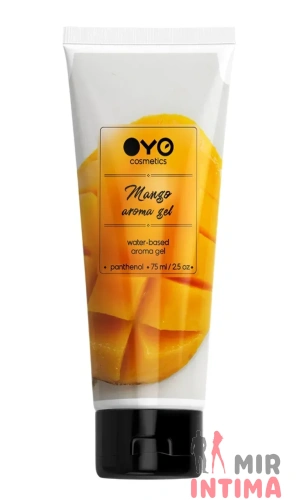 Универсальный ароматизированный увлажняюший гель-лубрикант OYO - Mango aroma gel, 75 ml