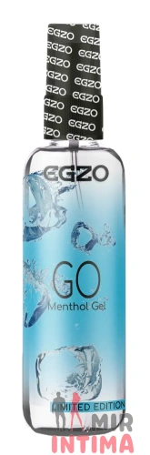 Охлаждающий лубрикант EGZO GO Limited Edition, 100 мл Охлаждающий лубрикант EGZO GO Limited Edition, 100 мл