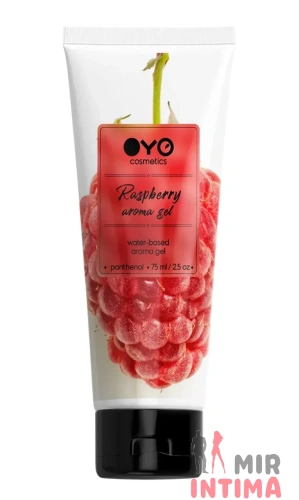 Универсальный ароматизированный увлажняюший гель-лубрикант OYO - Raspberry aroma gel, 75 ml