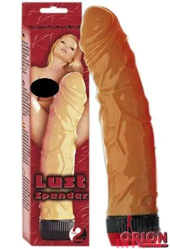 Реалистичный-женский-вибратор-Вибратор Lust, латексный, 16X4 см