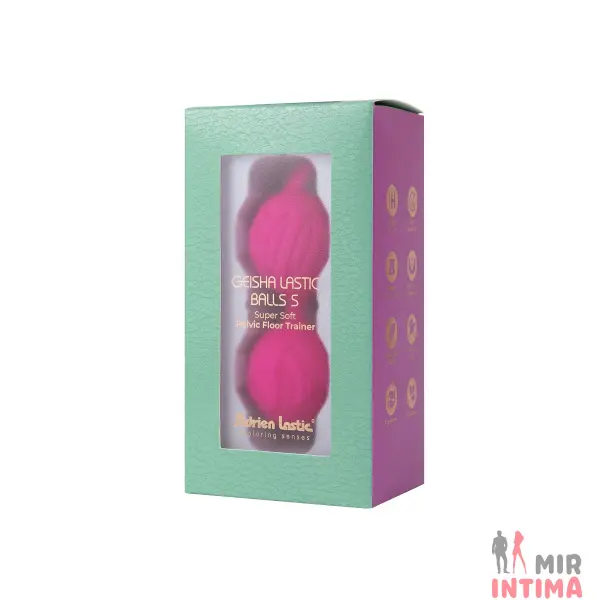 Вагинальные шарики Adrien Lastic Geisha Lastic Balls Mini, диаметр 3,4см - 5