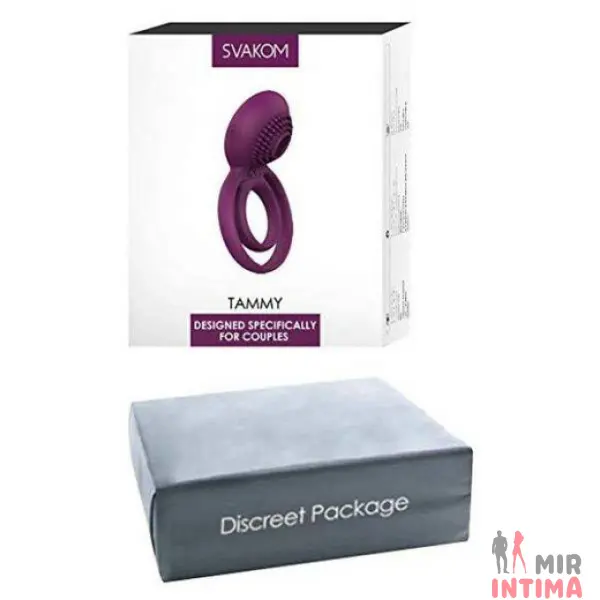 Виброкольцо эротическое Tammy Vibrating Ring Violet 8х4.8 см - 3 Виброкольцо эротическое Tammy Vibrating Ring Violet 8х4.8 см - 3