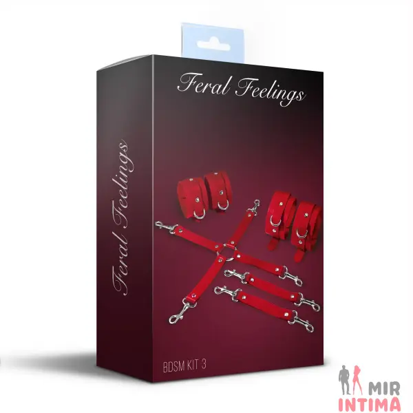 Набор для БДСМ Feral Feelings 3 в 1  - 3