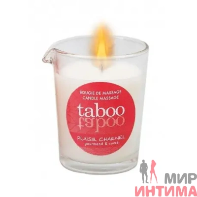 Массажная свеча «TABOO Peche Sucre Bougie»