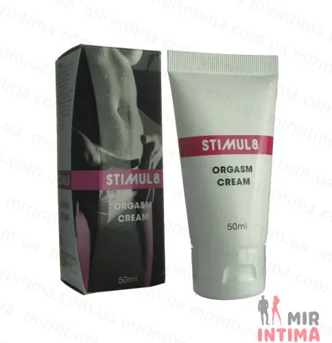 Интимный возбуждающий крем для женщин Stimul8 «Orgasm Cream», 50мл Интимный возбуждающий крем для женщин Stimul8 «Orgasm Cream», 50мл