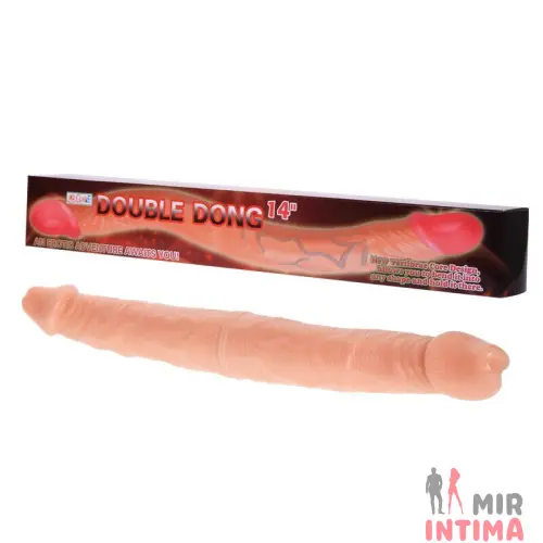 Двойной фаллоимитатор Double Dong 14"