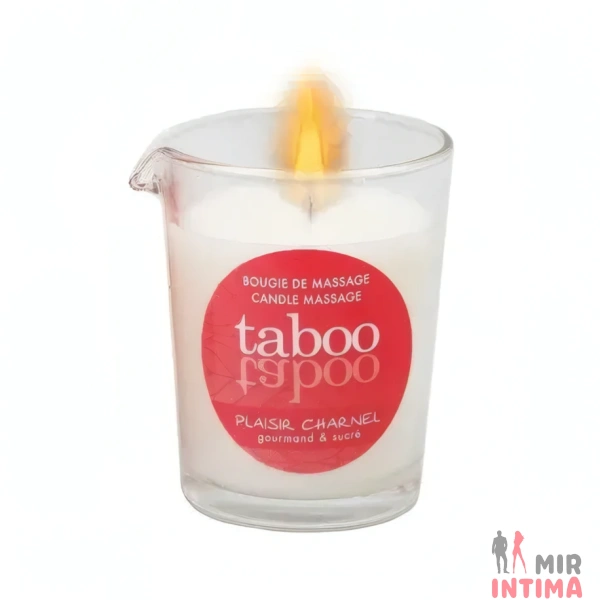 Массажная свеча TABOO Peche Sucree Bougie - 1