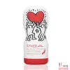 Мастурбатор Tenga Keith Haring Deep Throat Cup, силикон, вакуум Мастурбатор Tenga Keith Haring Deep Throat Cup, силикон, вакуум