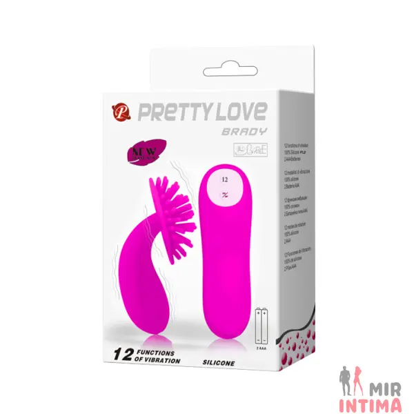 MIBI-014324-Женский-стимулятор-груди - 6 Женский-стимулятор-груди-Вибростимулятор от PRETTY LOVE - BRADY - 6