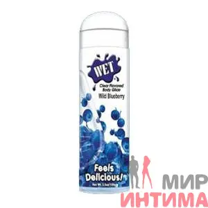 Массажное масло WET Wild Blueberry, Черника