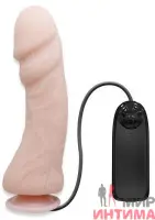 Женский-вибратор-на-присоске-Реалистичный вибратор на присоске "BIG Penis" 23,5х5,3 см