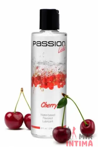 Ароматизированный лубрикант Passion Licks Cherry Water Based Flavored Lubricant - 8 oz Ароматизированный лубрикант Passion Licks Cherry Water Based Flavored Lubricant - 8 oz