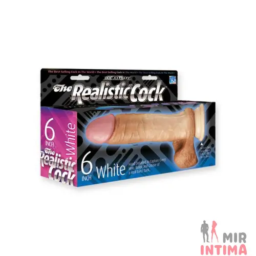 Фаллоимитатор 6 Inch Realistic Cock, 16x4,5 см Фаллоимитатор 6 Inch Realistic Cock, 16x4,5 см