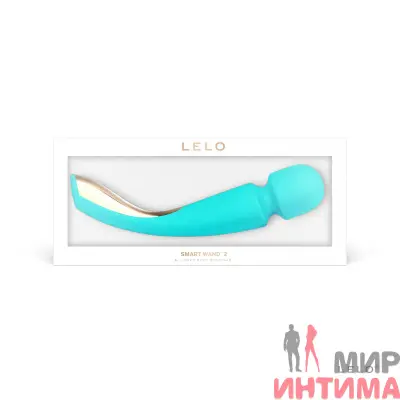 Женский-вибратор-LELO-Вибромассажер LELO Smart Wand 2 Medium Ocean - 3