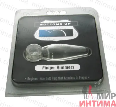 Анальная пробка Finger Rimmers, маленькая 7х1,9 см - 1