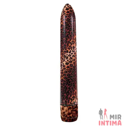 Классический-женский-вибратор-Вибратор Safari Leopard, 18X3 см