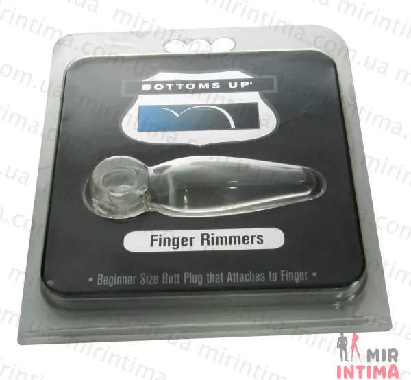 Анальная пробка Finger Rimmers, маленькая 7х1,9 см - 1