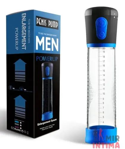 Автоматическая вакуумная помпа CANWIN Penis Pump Men Powerup, 20.5x6,9 см