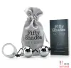 Вагинальные шарики из металла Fifty Shades of Grey, Metal Ben Wa Balls - 1 Вагинальные шарики из металла Fifty Shades of Grey, Metal Ben Wa Balls - 1