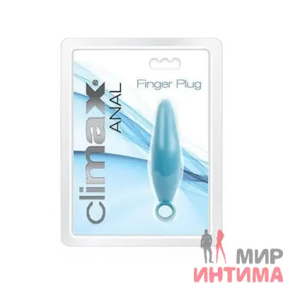 Анальный стимулятор Climax Anal Finger Plug, 8,8х2,5см 