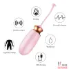 Женская-вибропуля-Виброяйцо с ДУ и функцией подогрева «Vibrating Silicone Love EGG» - 7