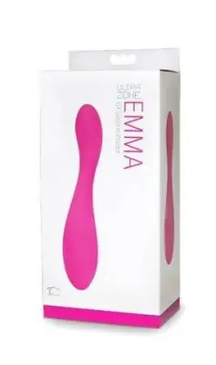 Вибратор Emma Ultra Zone 6 speed Vibrator Silicone Pink, 17,3 х 2,5 см