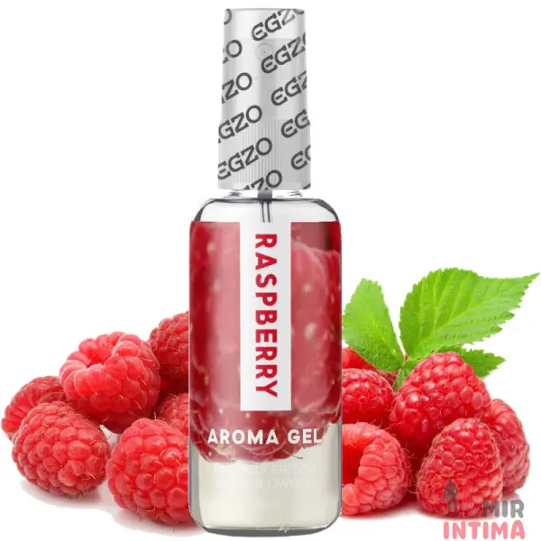 Оральный лубрикант со вкусом малины "EGZO AROMA", 50 мл - 2