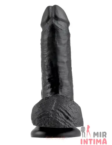 Фаллоимитатор на присоске King Cock 7, 18х4,5 см