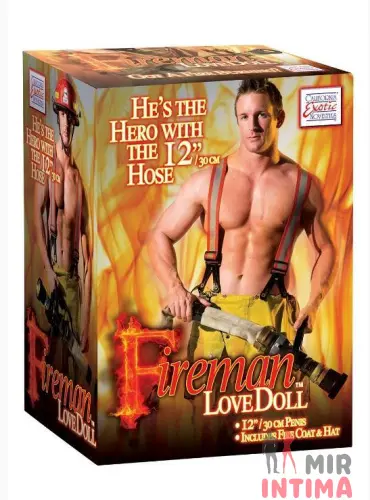 Секс кукла мужчина Fireman Love Doll, 30х6 см