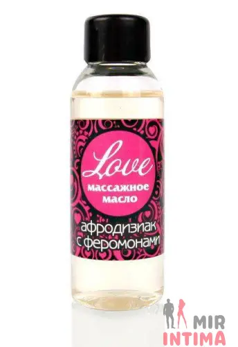 Массажное масло с феромонами "Love" 75 ml